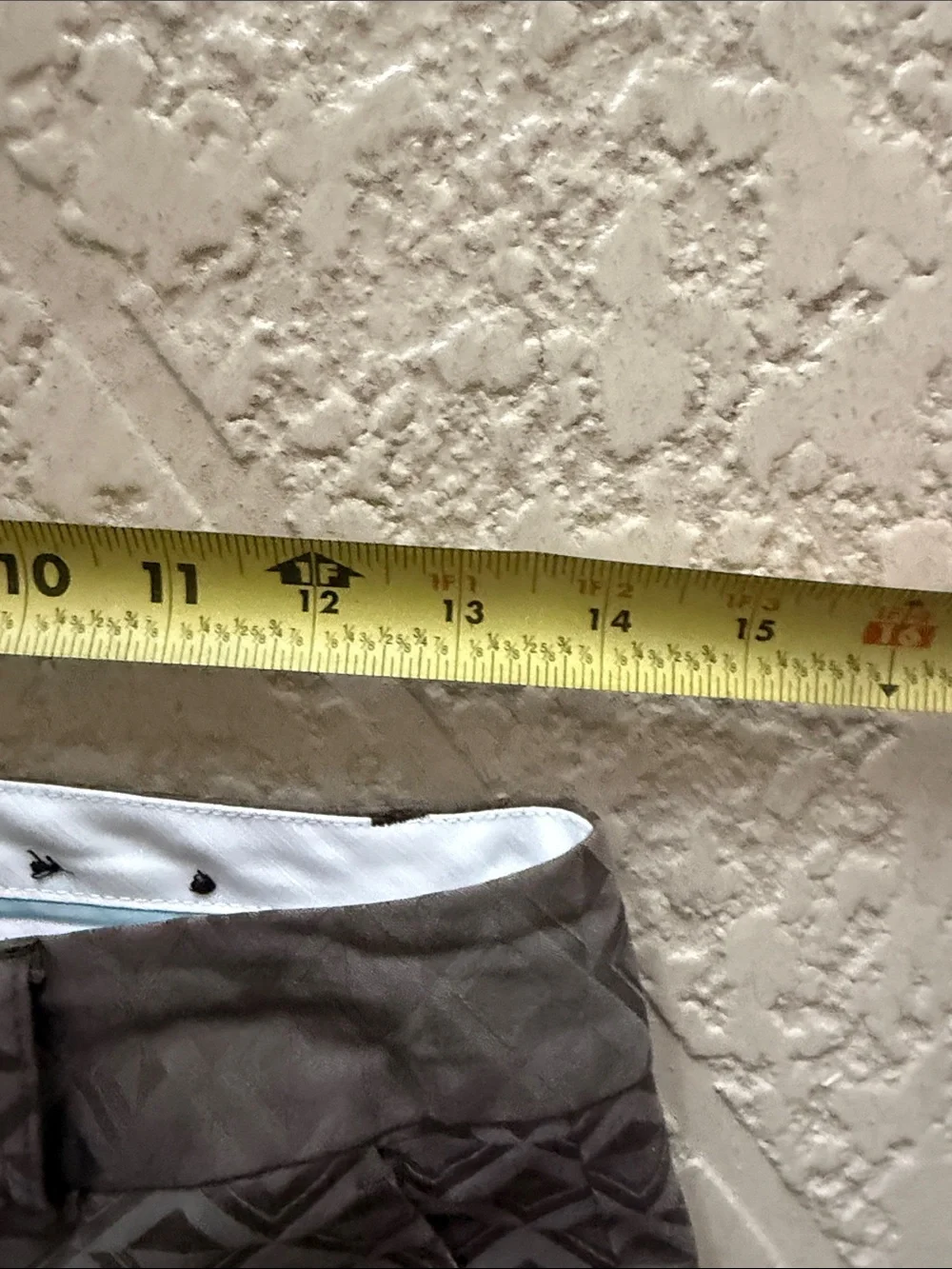 Banana Republic Gray Diamond-Texture Chinos